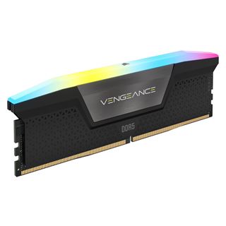 96GB Corsair Vengeance RGB schwarz DDR5-6400 DIMM CL32 Quad Kit