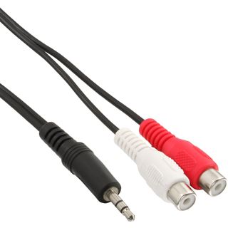 (&euro;1,95*/1m) 2.00m InLine Adapter Anschlusskabel 3,5mm Klinke