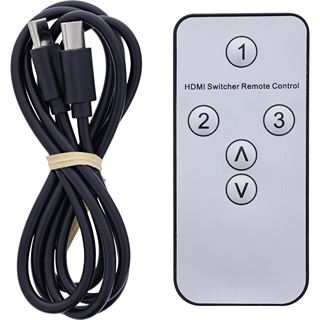 InLine HDMI Switch, 3-fach, 8K4K@60Hz, HDCP 2.3