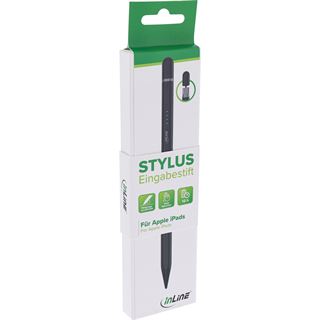 InLine Stylus, Tabletstift für Apple iPads, mit Akku, USB-C,