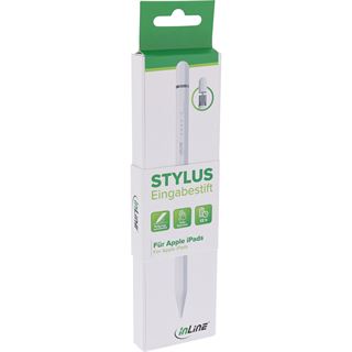 InLine Stylus, Tabletstift für Apple iPads, mit Akku, USB-C,