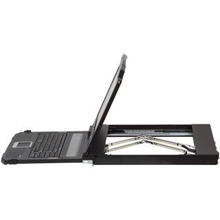 ATEN CL3800NW DE Kurze Dual-Rail 18,5"-LCD-Konsole (USB HDMI DVI