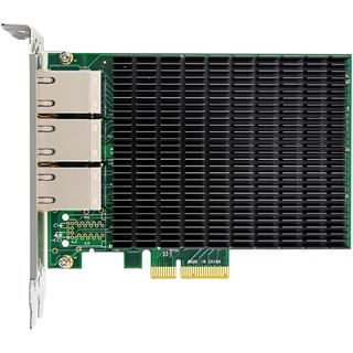 InLine 6-fach Gigabit Netzwerkkarte, 6x RJ45 1 Gb/s, PCIe x4