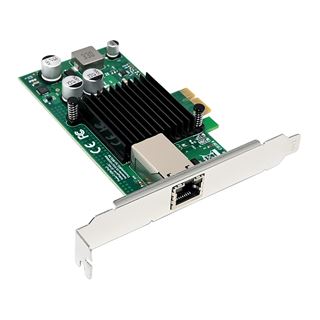 InLine Gigabit Netzwerkkarte, 1x RJ45 1 Gb/s, PCIe x1, PoE+