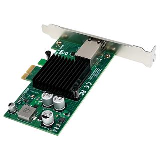 InLine Gigabit Netzwerkkarte, 1x RJ45 1 Gb/s, PCIe x1, PoE+