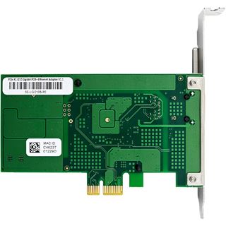 InLine Gigabit Netzwerkkarte, 1x RJ45 1 Gb/s, PCIe x1, PoE+