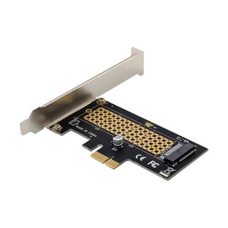 InLine PCI Express Karte zu 1x intern NVMe M.2 Key M, PCIe x1