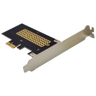 InLine PCI Express Karte zu 1x intern NVMe M.2 Key M, PCIe x1