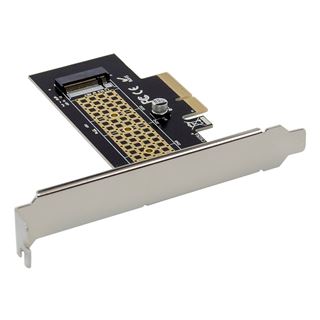 InLine PCIe Karte zu 1x intern NVMe M.2 Key M, PCIe x4