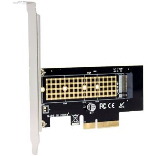 InLine PCIe Karte zu 1x intern NVMe M.2 Key M, PCIe x4