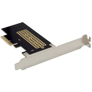 InLine PCIe Karte zu 1x intern NVMe M.2 Key M, PCIe x4