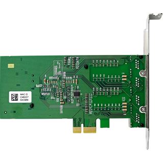 InLine Quad Gigabit Netzwerkkarte, 4x RJ45 1 Gb/s, PCIe x1 51127D