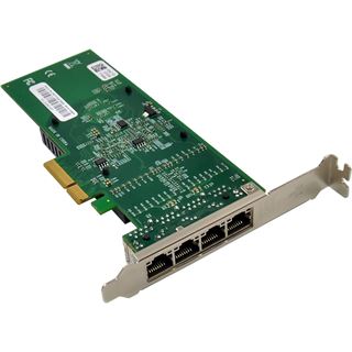InLine Quad Gigabit Netzwerkkarte, 4x RJ45 1 Gb/s, PCIe x4