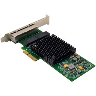 InLine Quad Gigabit Netzwerkkarte, 4x RJ45 1 Gb/s, PCIe x4