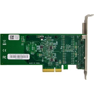 InLine Quad Gigabit Netzwerkkarte, 4x RJ45 1 Gb/s, PCIe x4