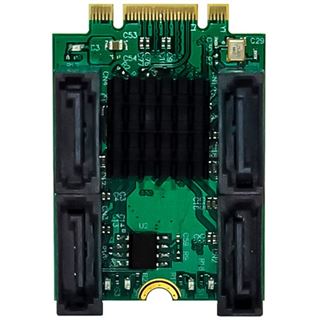 InLine Schnittstellenkarte M.2 Key B+M zu 4x SATA Stecker, RAID,