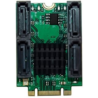 InLine Schnittstellenkarte M.2 Key B+M zu 4x SATA Stecker, RAID,