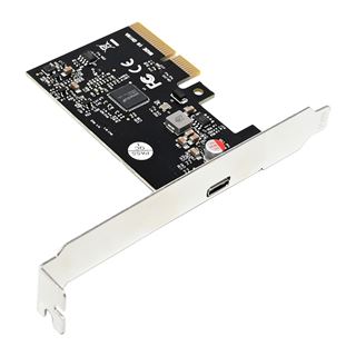InLine Schnittstellenkarte, PCIe x4, 1x USB-C Buchse, USB 3.2 Gen.2x2