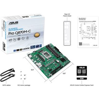 Asus Pro Q870M-C-CSM Intel Q870 So.1851 DDR5 mATX Retail
