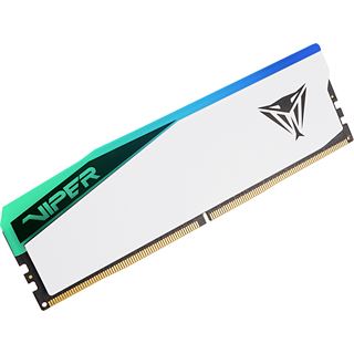 16GB Patriot Viper Elite 5 RGB wei&szlig; DDR5-6000 DIMM CL30 Single