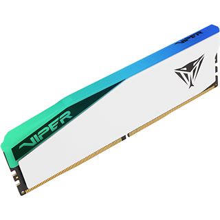 16GB Patriot Viper Elite 5 RGB wei&szlig; DDR5-6000 DIMM CL30 Single