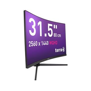 31.5" (80,01cm) Terra Curved 3285W schwarz 2560x1440