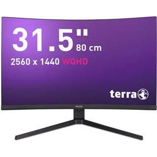 31.5" (80,01cm) Terra Curved 3285W schwarz 2560x1440