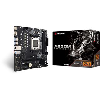Biostar A620MS AMD B620 So.AM5 DDR5 mATX Retail