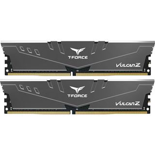 16GB TeamGroup T-Force Vulcan Z grau DDR4-3200 DIMM CL16 Dual Kit