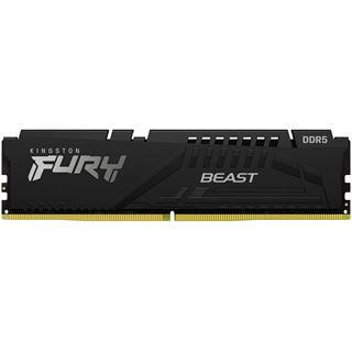 16GB Kingston FURY Beast schwarz Intel DDR5-6000 DIMM CL30 Single