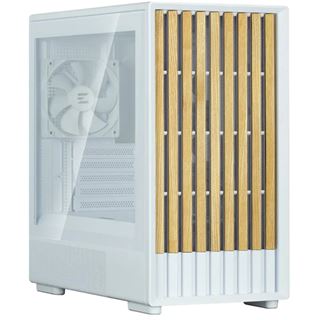 Zalman P10 Namu Mini Tower ohne Netzteil weiss/holz