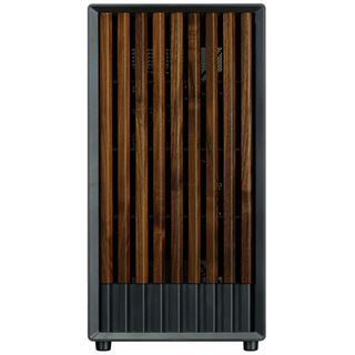 Zalman P10 Namu Mini Tower ohne Netzteil schwarz/braun