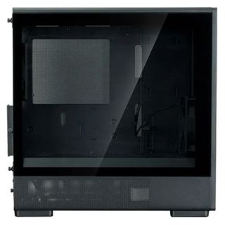 Zalman P10 Namu Mini Tower ohne Netzteil schwarz/braun