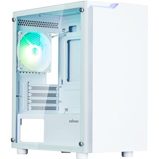 Zalman T4 Plus Mini Tower ohne Netzteil weiss