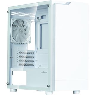 Zalman T4 Plus Mini Tower ohne Netzteil weiss