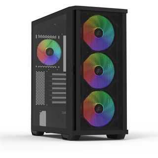 Zalman Z10 Plus Midi Tower ohne Netzteil schwarz