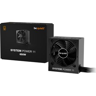 650 Watt be quiet! System Power 11 Non-Modular 80+ Bronze