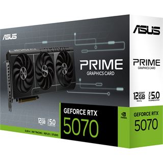 12GB Asus GeForce RTX 5070 Prime Aktiv PCIe 5.0 x16 (Retail)