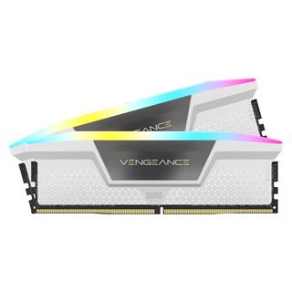 32GB Corsair Vengeance RGB wei&szlig; DDR5-6400 DIMM CL32 Dual Kit