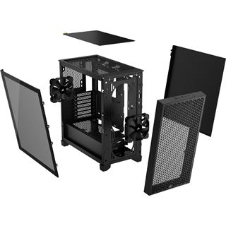 Corsair 3000D Airflow Midi Tower schwarz, Retourenware