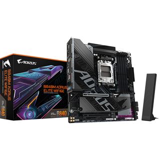 Gigabyte B840M AORUS Elite WIFI6E AMD B840 So.AM5 DDR5 mATX Retail
