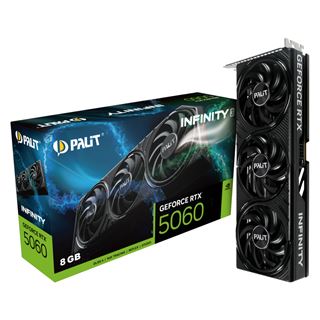 8GB Palit GeForce RTX 5060 Infinity 3 Aktiv PCIe 5.0 x16 (x8) 1xHDMI