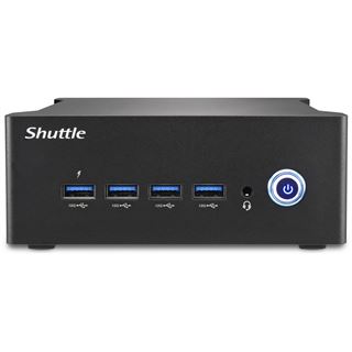 Shuttle Barebone NT10H5 Black (Core Ultra 5-125H) Dual Video, Ultra HD