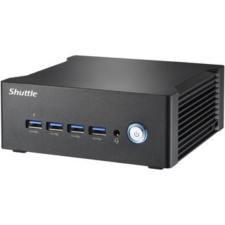 Shuttle Barebone NT10H5 Black (Core Ultra 5-125H) Dual Video, Ultra HD