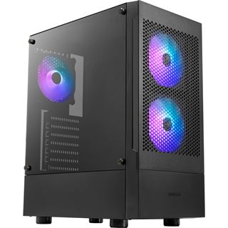 Gamdias Talos E3 Mesh Midi Tower ohne Netzteil schwarz, Retourenware