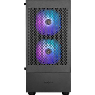 Gamdias Talos E3 Mesh Midi Tower ohne Netzteil schwarz, Retourenware