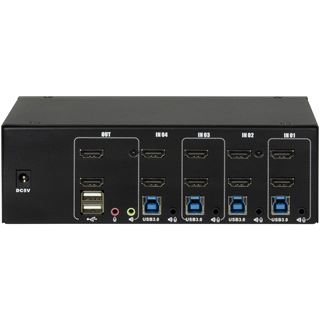 Inter-Tech IPC KVM Switch AS-42HUS HDMI, 4K@60Hz
