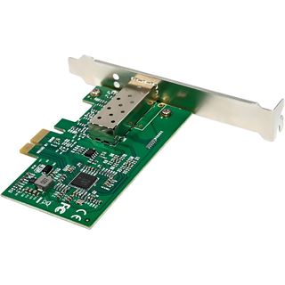 InLine Gigabit Netzwerkkarte, 1x SFP Fiber 1Gb/s, PCIe x1, inkl. LP