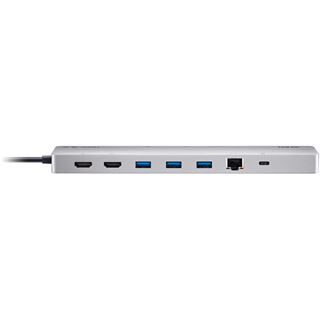 ATEN UH3240 11-in-1 USB-C Multiport Dock mit Power Passthrough, USB
