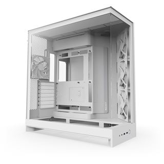 NZXT H9 Flow (2025) Midi Tower ohne Netzteil weiss
